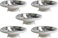 SIGMALED LIGHTING AR111 LED SPOT G53 14W Warm Wit Licht (3000K) 12V AC/DC 1000 Lumen Verpakking van 5
