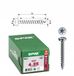 SPAX Vis universelle, 4 x 25 mm, 1000 pièces, filetage total, tête bombée, T-STAR plus T20, 4CUT, WIROX