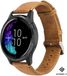 Strap-it Garmin Venu / Venu SQ leren bandje - bruin | 8720626984653