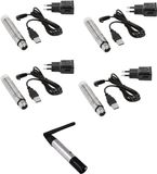 EUROLITE Set QuickDMX 1x Sender + 4x AKKU Empfänger (20000901)