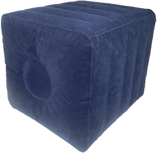 Kuebler Sport Opblaasbaar Beensteunkussen Step Layer Donkerblauw