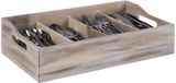 APS Vintage Bestekbak 510x280mm - Beige/Grijs
