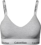 Calvin Klein dames Modern Cotton lightly lined bralette - grijs