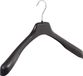 De Kledinghanger Gigant - Hanger - Hanger - Hanger - Adultes - EU45 - 30 Pièces - Plastique - Noir - Élargissement d'épaule 4 cm - 45 cm - Hanger - Hanger - EU-Série (EU45_00/30)