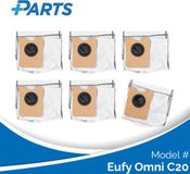 Eufy Omni C20 Sacs aspirateur (6 Pièces, alternative Plus.Parts® pour T290A / T291C)