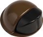 AMIG Deurstopper/deurbuffer - 1x - D50mm - zelfklevend - bruin
