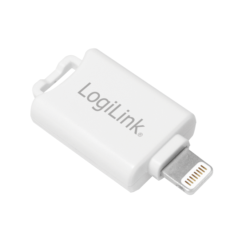 LogiLink AA0089 - Memory Card Reader - MicroSD - 30MB/s Read - 20MB/s Write - White