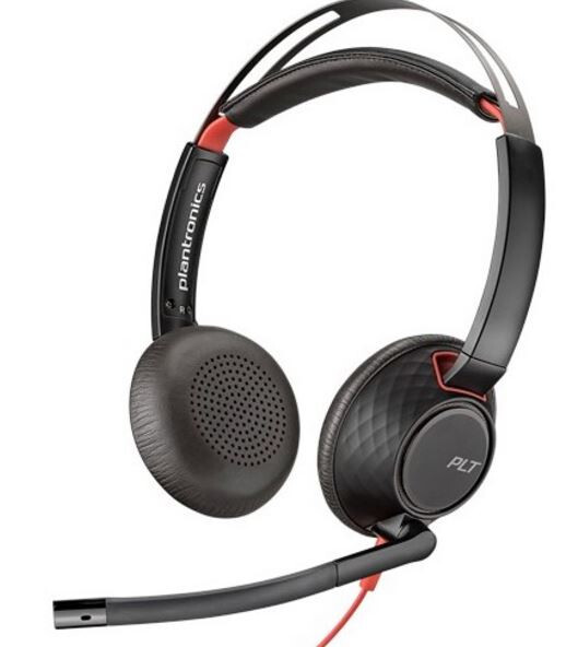 Poly Poly Blackwire 5220, C5220 USB-A - Bedrade stereo headset met USB-A (alleen headset)