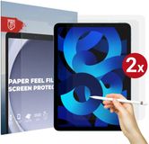 Rosso Screen Protector Geschikt voor Apple iPad Air 10.9 (2022/2020) en iPad Pro (2018 - 2022) | Paper Feel | Papier Gevoel Folie | Ultra Clear Beschermfolie | Case Friendly | Duo Pack