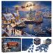 Merkloos Adventskalender Puzzel 2026 met 1008 Stukjes