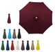 Parasol de remplacement - Protection UV 50+ - Vin rouge, 3m/6 baleines