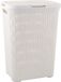 Curver Style Wasmand - 60L - Vierkant - Rotan - Wit