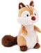 Knuffel Nici Chipmunk Jojo Zit Op Een Teddybeer 27 Cm Beige Green Kinderen