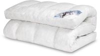 Fabiola Luxe Matrasoplegger 160x200 cm - Veren en Traagschuim Vulling - 10 cm Dik - Topper