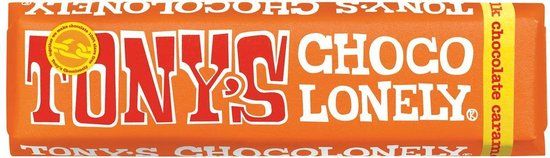 Tony's Chocolonely Chocoladereep Melk Karamel Zeezout - 47g
