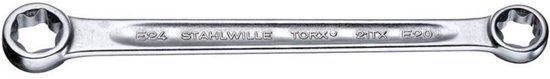 Stahlwille 41251012 21 TX E 10 X E 12 Dubbele ringsleutel