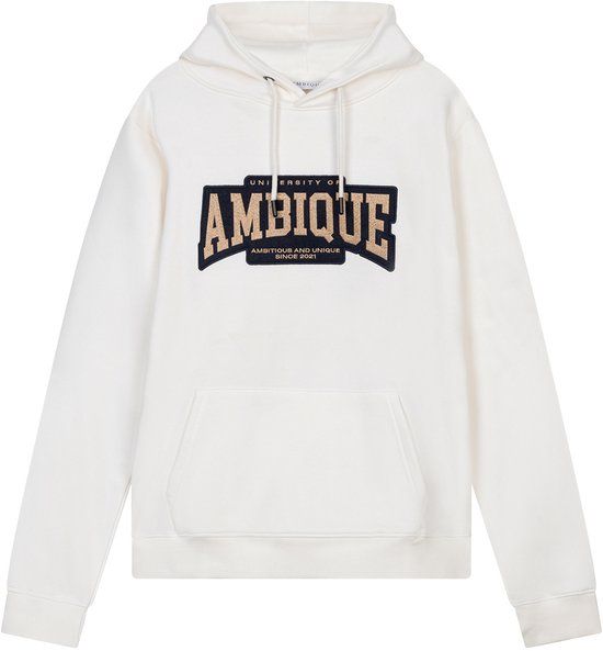 AMBIQUE winter hoodie - Vincent - ecru - maat 164