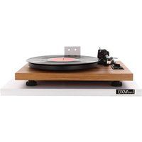 Enova Hifi White Wooden Turntable Shelf
