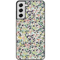 Samsung Galaxy S21 Liberty wiltshire vert Verstevigd hoesje met sublimatie bedrukking