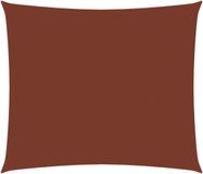 vidaXL Parasol rectangulaire 2,5x4 m tissu oxford couleur terre cuite