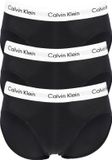 Calvin Klein Hip Brief 3Pk Zwart Katoen/Elastaan Mannen XS