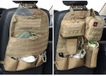 wrumava Autostoelrugzakorganizer, tactisch MOLLE nylon voertuigpaneel, universele autostoelrugzakbeschermer
