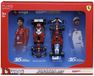 Bburago F1 Ferrari SF-25 2025 Hamilton Diecast Auto Twin Pack 1:43