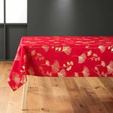 douceur d'intérieur Bloomy tafelkleed 150 x 240 cm rood/goud