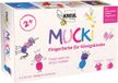 Kreul Vingerverf - Koningskleuren - Wit, Roze, Lichtroze, Violet, Blauw, Goud - Mucki - 6x50ml
