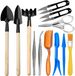 Merkloos Dailygoods Bonsai Gereedschapsset - 12 Stuks Mini Tuin Verplantgereedschap