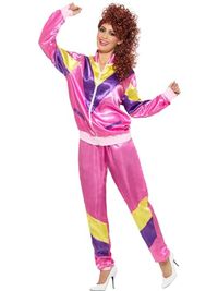 80s Height of Fashion Shell Suit Costume (M)