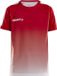 Craft Pro Control Fade Jersey Jr 1906703 - Bright Red/White - 134/140