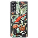 ERT GROUP mobiel telefoonhoesje voor Samsung S21 FE Babaco patroon Flowers 049