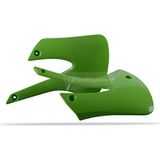 Polisport Radiator Covers Green Kawasaki KX85/100 01-13