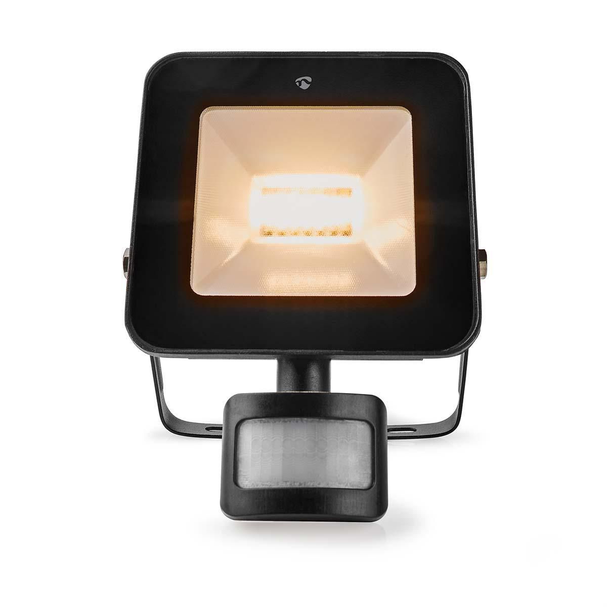 Nedis Smartlife Buitenlamp - 20W - 1500lm - Wi-Fi - Bewegingssensor - Dimbaar - Zwart