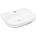 Swiss Aqua Technologies - Lavabo suspendu avec trou pour robinetterie, 50x38,5x12cm (satbre5038r)