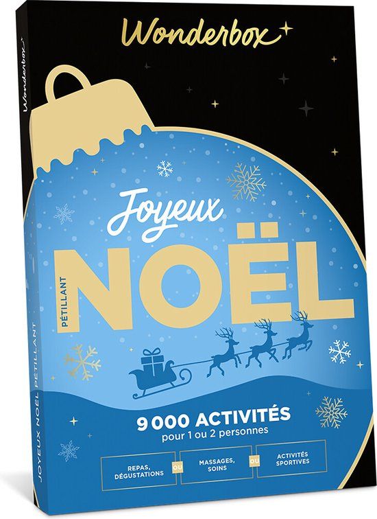 Wonderbox Coffret cadeau - Joyeux Noël Pétillant