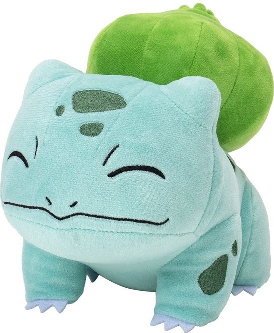 Pokemon Pokémon PKW2697-20cm pluche - Bisasam, officiële Pokémon pluche