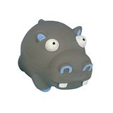 ICA DWL102 hondenspeelgoed Nilpaard van latex grijs met geluid voor honden