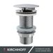 Schütte Schutte Afvoerwaste | Chroom | 1 1/4" x 100 mm | Zonder overloop - 98807310