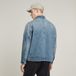 G-Star Mosa Overshirt Heren XL Katoen Denim Vintage Mine Dust