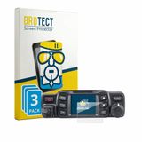BROTECT Screenprotector 3 Stuks voor Albrecht AE 5900 Mini Beschermglas transparant