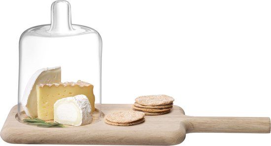 L.S.A. Dine Schaal met Deksel ø 26 cm - Wit