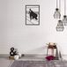 Art Homemania Art & prints mania Wanddecoratie Superman Zwart
