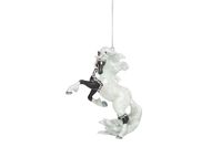 Enesco The Trail of Painted Pony's Christmas Yuletide Chantilly Lace Hanging Ornament, 9,2 cm, veelkleurig