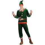 Widmann Kerstman elf pak voor volwassenen XL