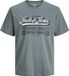JACK&JONES JJELOGO TEE SS ONECK 2 COL AW25 NOOS JNR Garçon T-shirt Bleu Taille 176