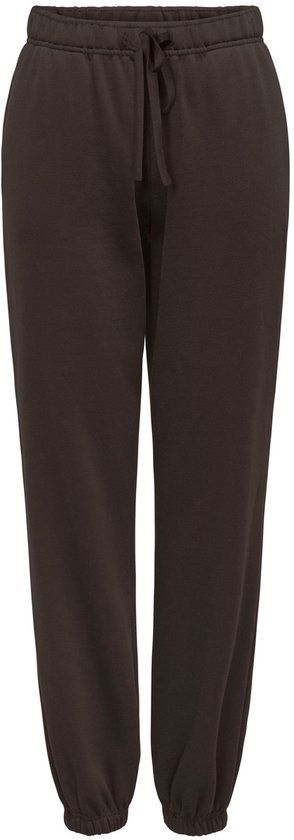ONLY - ONLBEST LIFE CUFF PANT SWT NOOS - Dames - Leggings - Chocolate Torte - XS