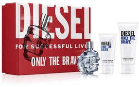 Diesel - Only the Brave 75ML EdT + 2 Showergels 50 & 100 ML Cadeauset