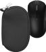 kwmobile computermuis hoes geschikt voor Logitech G PRO X Superlight 2 / Superlight 2 SE hoesje - Muis beschermhoes met rits - Mouse case van neopreen in donkergrijs
